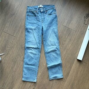 MADEWELL Mid-rise Stovepipe Jeans *24P*